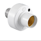 Голосовое управление E27 светодиодная лампочка держатель винт универсальный переключатель управления лампочки основы