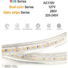 12V DC RGB 2835 2700K 30LEDS + 2835 свет прокладки СИД 6500K 30LEDSSmart гибкий RGBW