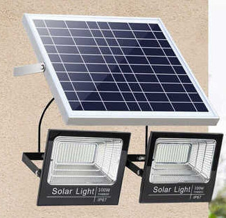 солнечный свет потока 100W для сада освещая защиту IP65