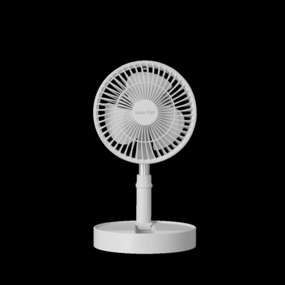Портативный Retractable вентилятор со светом ночи складывая беспроводную батарею 5200mah Abs небольшую