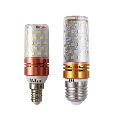 Белый/теплый свет/RGB цвет E27 или E14 AC85-265V 360° Угол луча Ra&gt;80 Светодиодная лампочка