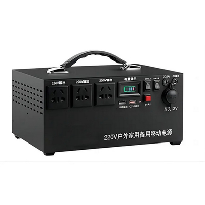300w портативная электростанция солнечный генератор для экстренного резервного питания и семейного использования
