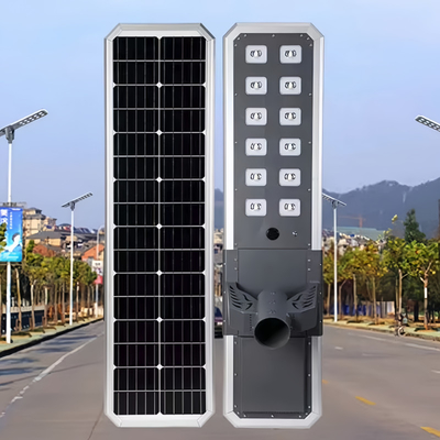 Сплавленный алюминиевый корпус Все в одном солнечном свете 80w 100w 120w для высокой дороги или парковки