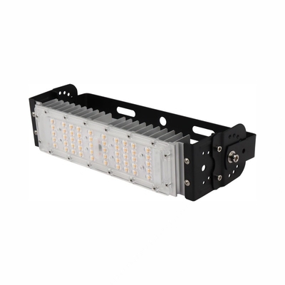 50w 100w 150w 200w Высокопроизводительный светодиодный модульный прожектор с регулируемой кронштейном IP66 хорош для внутреннего и наружного освещения