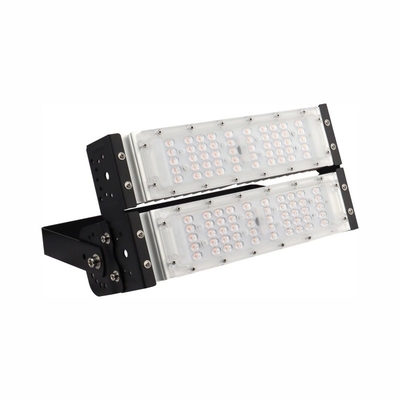 50w 100w 150w 200w Высокопроизводительный светодиодный модульный прожектор с регулируемой кронштейном IP66 хорош для внутреннего и наружного освещения