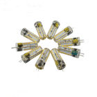 Отсутствие стробоскопического входного сигнала AC220-240V шариков СИД СИД G4 G9 E15 для кристаллических ламп