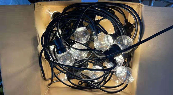 Свет прокладки праздника Ip65 G50 G40 A60 солнечный приведенный в действие