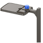 Уличный свет приведенный Shoebox IP66 регулируемый со светлым датчиком для сада