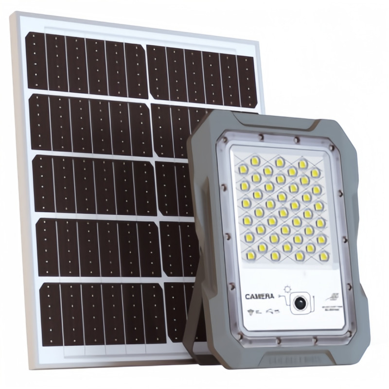 Высококачественный CCTV 100w 200w 300w 500w 800w Стенный охранный свет с 1440P Камера для наружного использования